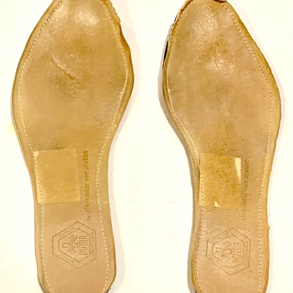 PUMA Sprint DASSLER / VAN SLOBBE Baby Blue Suede sneakers SZ 7 - Picture 12 of 16